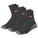SWAGR Sports Crew Socks for Men Premimum Cotton Athletic Socks, Pack of 3, Free Size